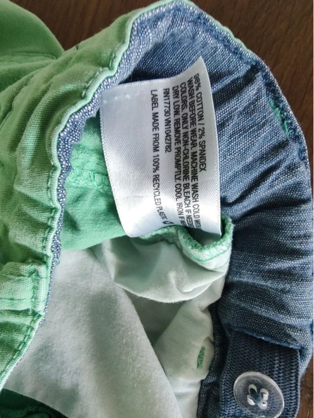 Cat & Jack Boys' Shorts Size 6T Turquoise Shark Print - Picture 6 of 6